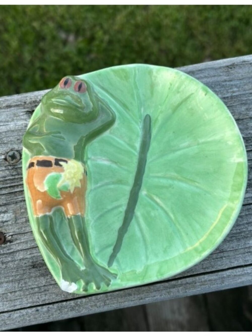Frog Trinket Dish